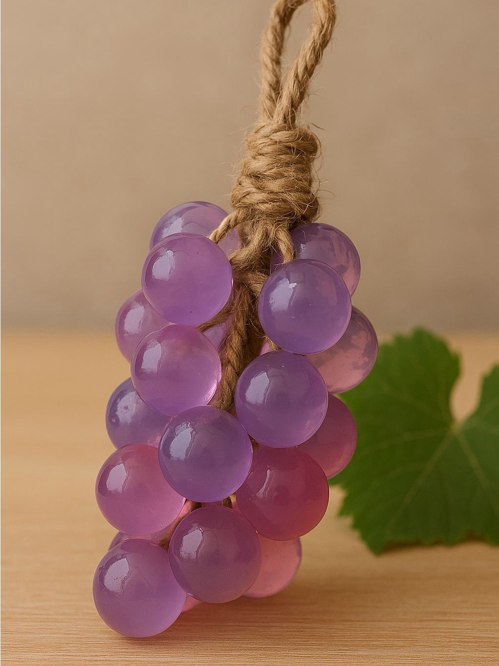 Handmade Lavender Soap – Grape-Inspired Design